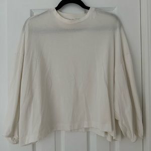 Oak+Fort Cropped Wide Long Sleeve